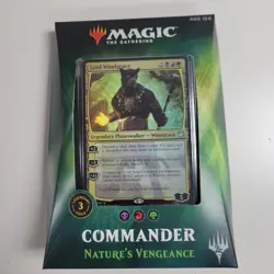 Magic the Gathering Commander 2018 NATURE'S VENGEANCE ENGLISH Sealed WOTC - Image 1