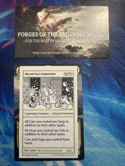 Rin and Seri, Inseparabler Mystery Booster 2 Test Card - Image 1