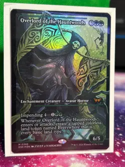 MTG English Overlord of the Hauntwoods (Showcase) NM Foil - Image 1