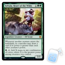 SELVALA, HEART OF THE WILDS Jumpstart Magic MTG MINT CARD - Image 1