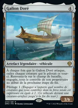 Galion Dore Golden Argosy MTG Magic VF - Image 1