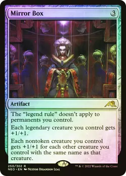 MTG Mirror Box | Kamigawa: Neon Dynasty Foil NM - Image 1