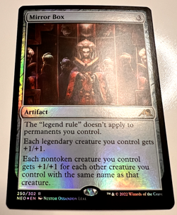MTG Mirror Box | Kamigawa: Neon Dynasty Foil NM - Image 2