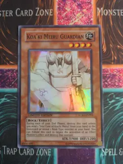 Yu-Gi-Oh! Koa'ki Meiru Guardian RGBT-ENPP3 Limited Super Rare NM - Image 1