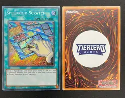 Yugioh Speedroid Scratch BROL-EN035 Secret Rare 1st Edition Near Mint - Image 1