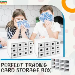 48 Pcs 32000+ Count Trading Card Storage Box Corrugated Cardboard Baseball Ca... - Image 4