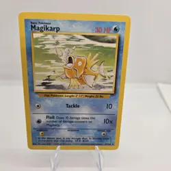 Magikarp 35/102 Base Set Pokemon Card LP 1999 Unlimited - Image 1