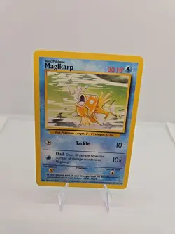 Magikarp 35/102 Base Set Pokemon Card LP 1999 Unlimited - Image 3