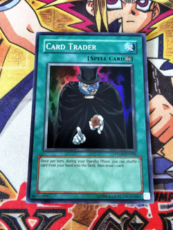 Card Trader ston-en046 Unltd Ed (NM+) Super Rare Yu-Gi-Oh! - Image 1