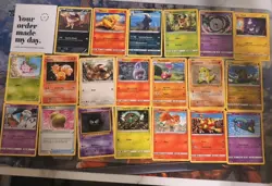 Pokemon TCG - Mixed Card Lot Of 50 Cards - Nintendo Mixed Sets And Rarities L#39 - Image 5
