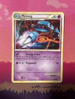 Pokemon Card Metang Unleashed Uncommon 33/95 Near Mint - Image 1