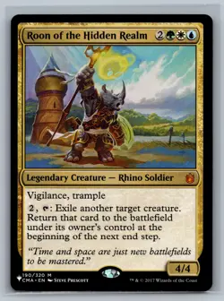 Magic MTG The List Reprints Roon of the Hidden Realm #190/320 TCG CCG - Image 1
