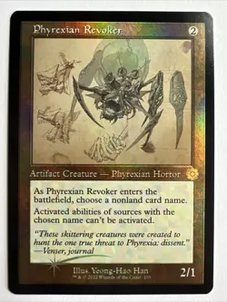 MTG Phyrexian Revoker (Foil Schematic Retro Frame) [The Brothers' War Near Mint] - Image 1
