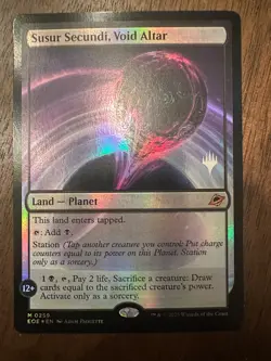 Susur Secundi, Void Altar : MTG *FOIL PROMO* Edge Of Eternities #0259 /NM - Image 1