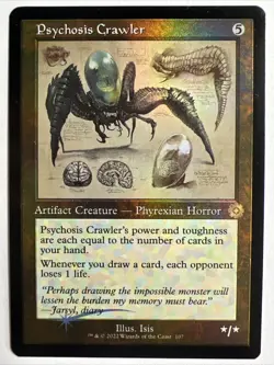 Psychosis Crawler ( schematic ) The Brothers' War: Retro Foil - MTG - Image 1
