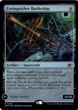 Extinguisher Battleship Foil Edge of Eternities 242 NM MTG - Image 1