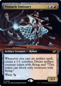 Pinnacle Emissary (Extended Art) Edge of Eternities 349 NM MTG - Image 1