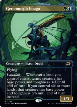 Genemorph Imago (Borderless) Edge of Eternities 299 NM MTG - Image 1
