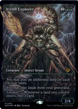 Icetill Explorer (Showcase) Foil Edge of Eternities 362 NM MTG - Image 1
