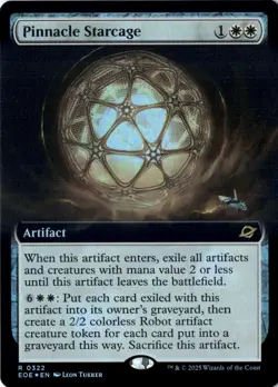 Pinnacle Starcage (Extended Art) Foil Edge of Eternities 322 NM MTG - Image 1