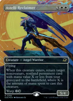 Astelli Reclaimer (Borderless) Foil Edge of Eternities 288 NM MTG - Image 1