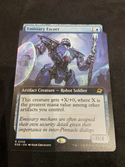 Emissary Escort (Extended Art) Edge of Eternities 326 NM MTG - Image 2