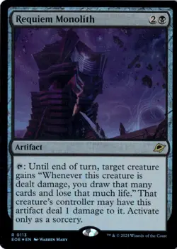 Requiem Monolith Foil Edge of Eternities 113 NM MTG - Image 1