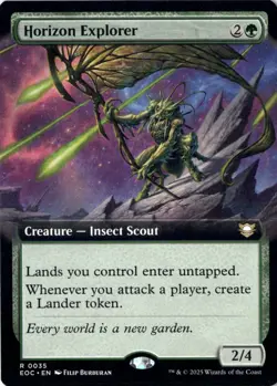 Horizon Explorer (Extended Art) Commander: Edge of Eternities 35 NM MTG - Image 1