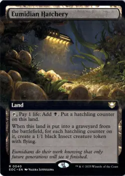 Eumidian Hatchery (Extended Art) Commander: Edge of Eternities 40 NM MTG - Image 1
