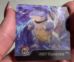 1999 Pokemon Action Flipz S1 #3 BLASTOISE/SQUIRTLE/WARTORTLE -series 1 artbox - Image 4