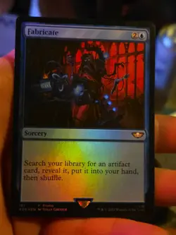 Fabricate (181/657) Warhammer 40,000 NM FOIL MTG Magic the Gathering - Image 1