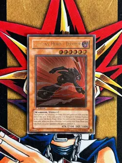 POTD-EN017 Destiny Hero - Dasher Ultimate Rare 1st Edition VLP Yugioh Card - Image 1