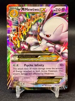 M Mewtwo EX - 64/162 - Mega - Ultra Rare - XY BreakThrough - Pokemon TCG Card - Image 1