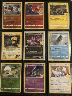 Pokemon Cards - Reverse Holo - Holo (9 Pokemon Card Lot) Common/Uncommon/Rare’s. - Image 1