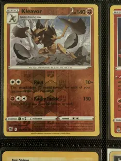 Pokemon Cards - Reverse Holo - Holo (9 Pokemon Card Lot) Common/Uncommon/Rare’s. - Image 2