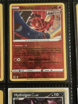 Pokemon Cards - Reverse Holo - Holo (9 Pokemon Card Lot) Common/Uncommon/Rare’s. - Image 3