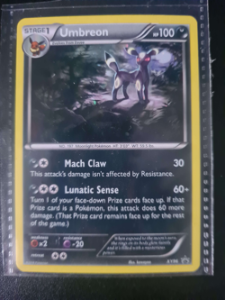 Pokemon Umbreon XY96 Holo Black Star Promo Rare Card - Image 1