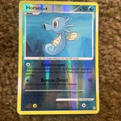 Pokemon Card 2008 Legends Awakened - Horsea 102/146 Reverse Holo - Image 1