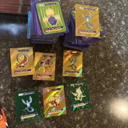 Non TCG Pokemon Chinese Cards And Stickers Lot - Image 3