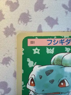 Bulbasaur No. 001 Topsun Blue back Japanese Pokemon Card Nintendo From Japan - Image 5