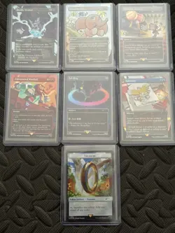 ✨ FOIL ✨7 CARD SET - OPENED - Chasing Adventure Secret Lair x Sonic-UNSEALED MTG - Image 1
