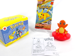 Pikachu McDonald's Promo 2025 TCG Pokemon Card Japanese + Charmander & Toy New - Image 1