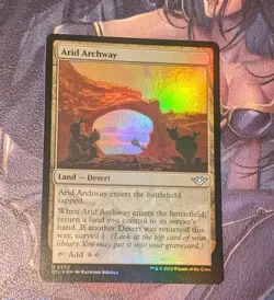 MTG *FOIL* OTJ Uncommon ARID ARCHWAY NM - Image 1