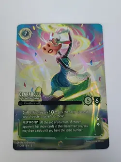 Disney Lorcana Clarabelle Light On Her Hooves Shimmering Skies 211/204 Enchanted - Image 1