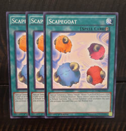 x3 Playset Scapegoat - Mixed Sets- Common - 1st/Unlim Edition YuGiOh - Image 1