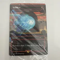 2022 MTG Magic the Gathering Secret Lair Foil #675 Hadoken Lightning Bolt Sealed - Image 2
