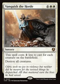 Vanquish the Horde- Innistrad Remastered Foil MTG-NM - Image 1