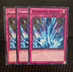 Yugioh! Torrential Tribute Mixed Sets x3 Playset Common 1st Edition BP01 - Image 1