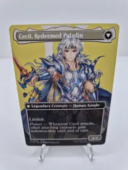 MTG ~ Cecil, Dark Knight (Borderless 0380) ~ Final Fantasy ~ Near Mint ~ Rare - Image 3