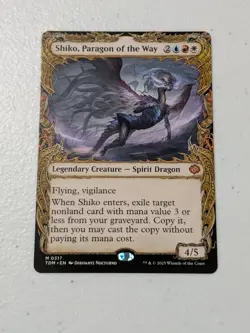 MTG Shiko, Paragon of the Way - Showcase - Tarkir: Dragonstorm NM - Image 1
